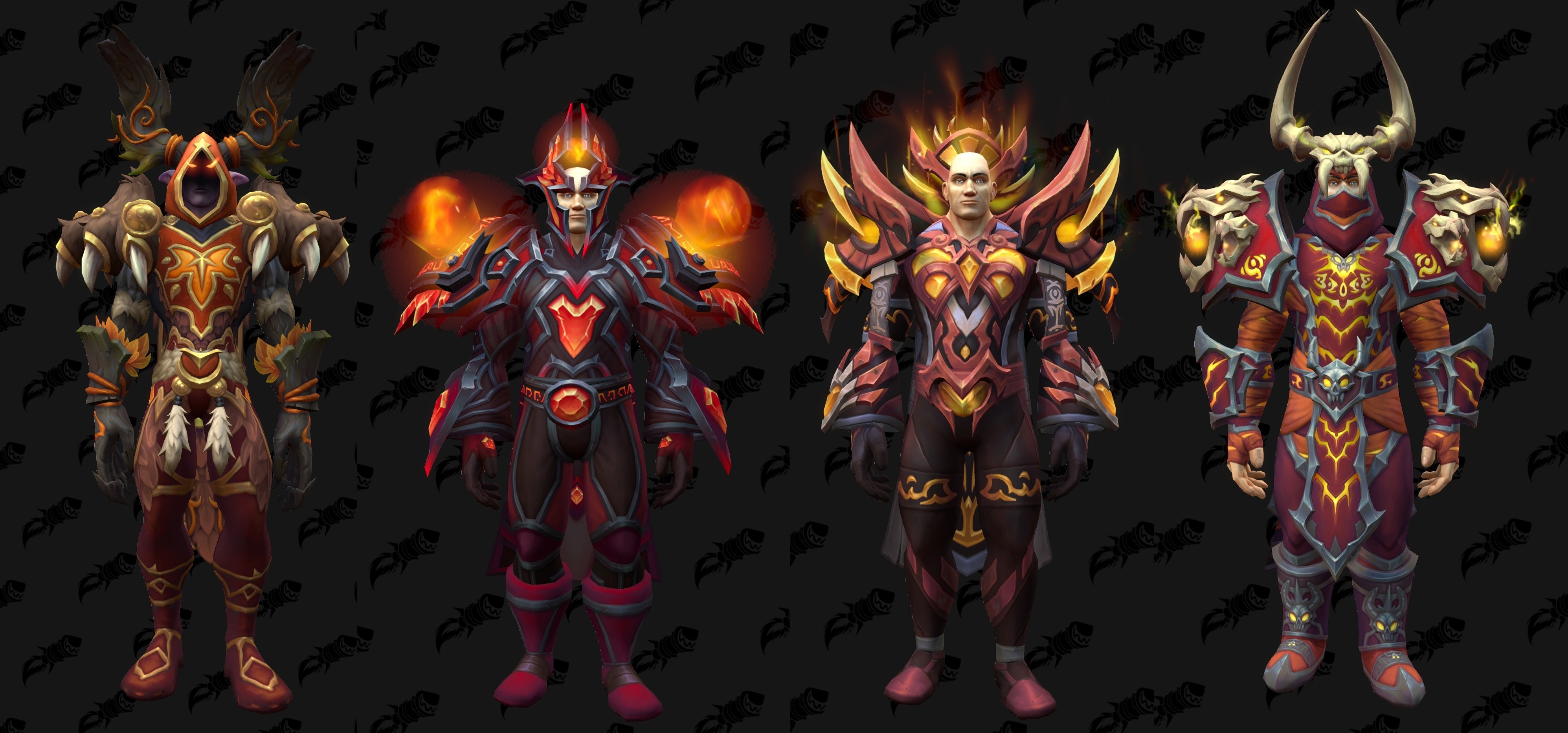 🧙♂️🎨 ستهای رنگآمیزیشده Tier 2 در پچ 11.1.7 – برای کلاسهای Druid، Mage، Priest و Warlock با مدل تونیک